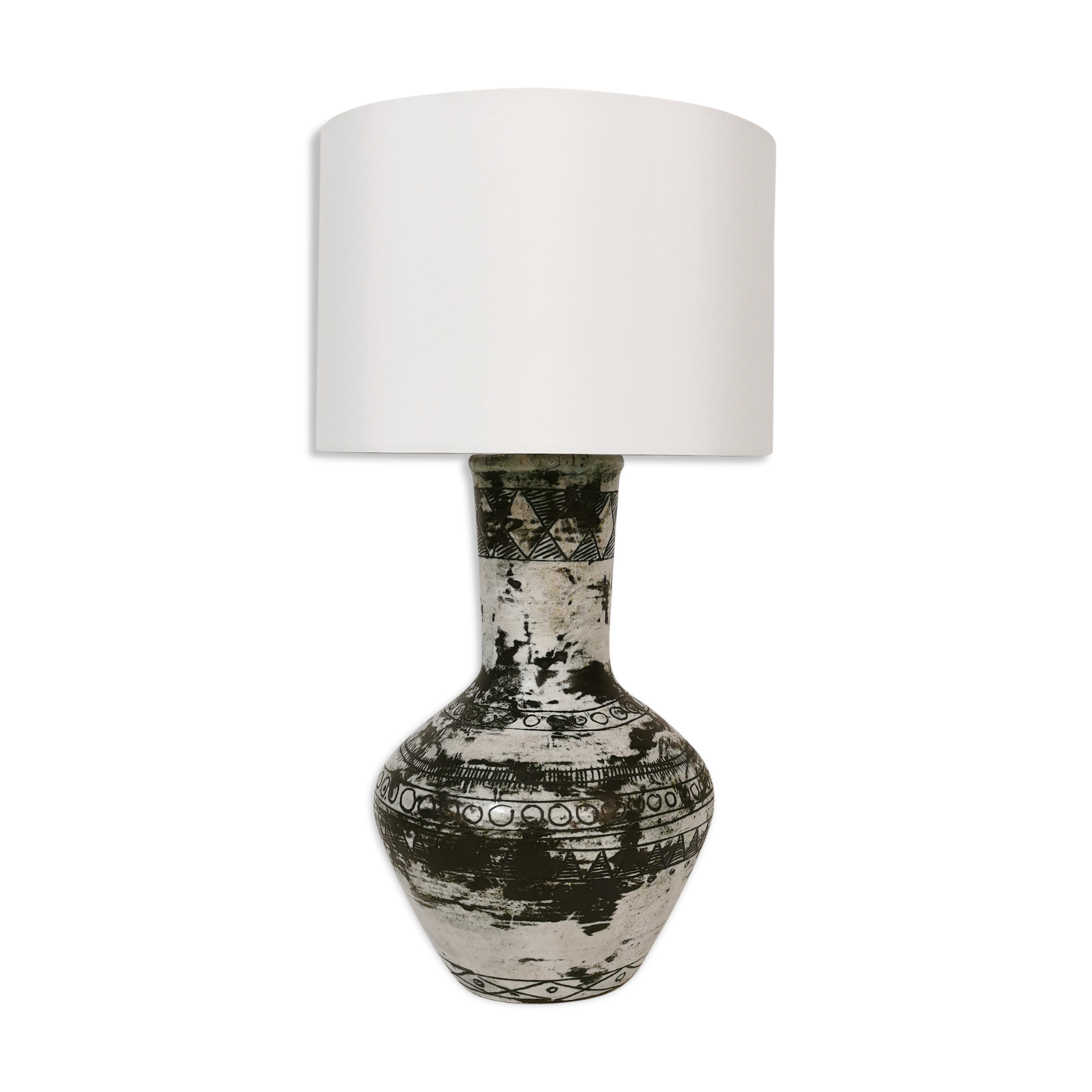 Ceramic lamp, Jacques Blin