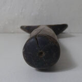 Cuillère en bois beurre art populaire ancien