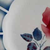 Assiettes plates anciennes dépareillées en faïence