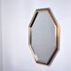 Octagonal mirror by Romeo Regga, Italy, 1970