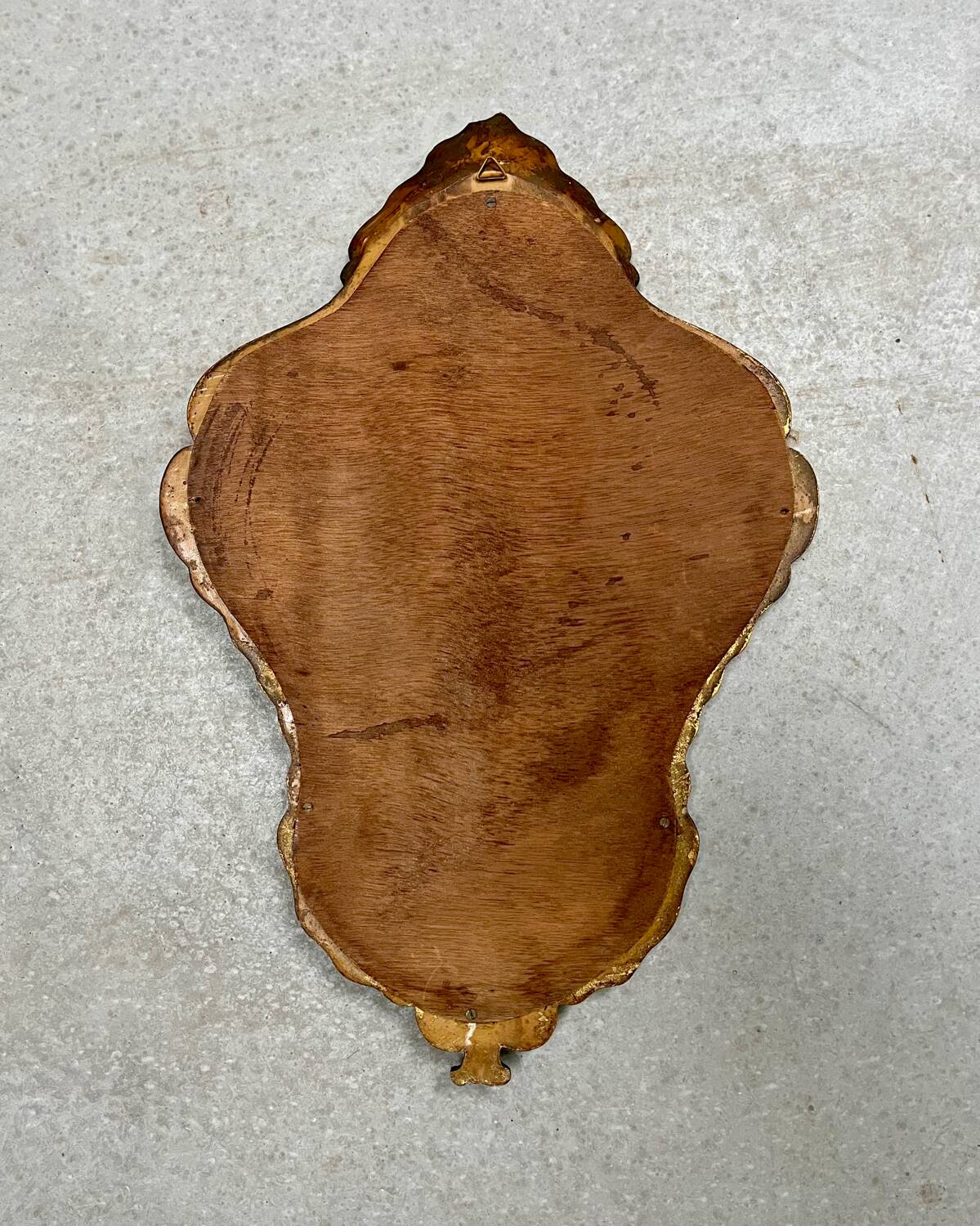 Baroque mirror in gilded wood