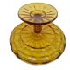 Cake bowl on stand from Ząbkowice Glassworks, 1970s