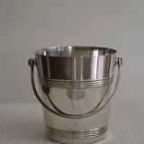 Christofle ice bucket in silver-plated metal, Biarritz model