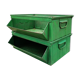 Paire de caisses de rangement industrielle
