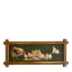 Large old print by Orens Denizard in its oak frame.