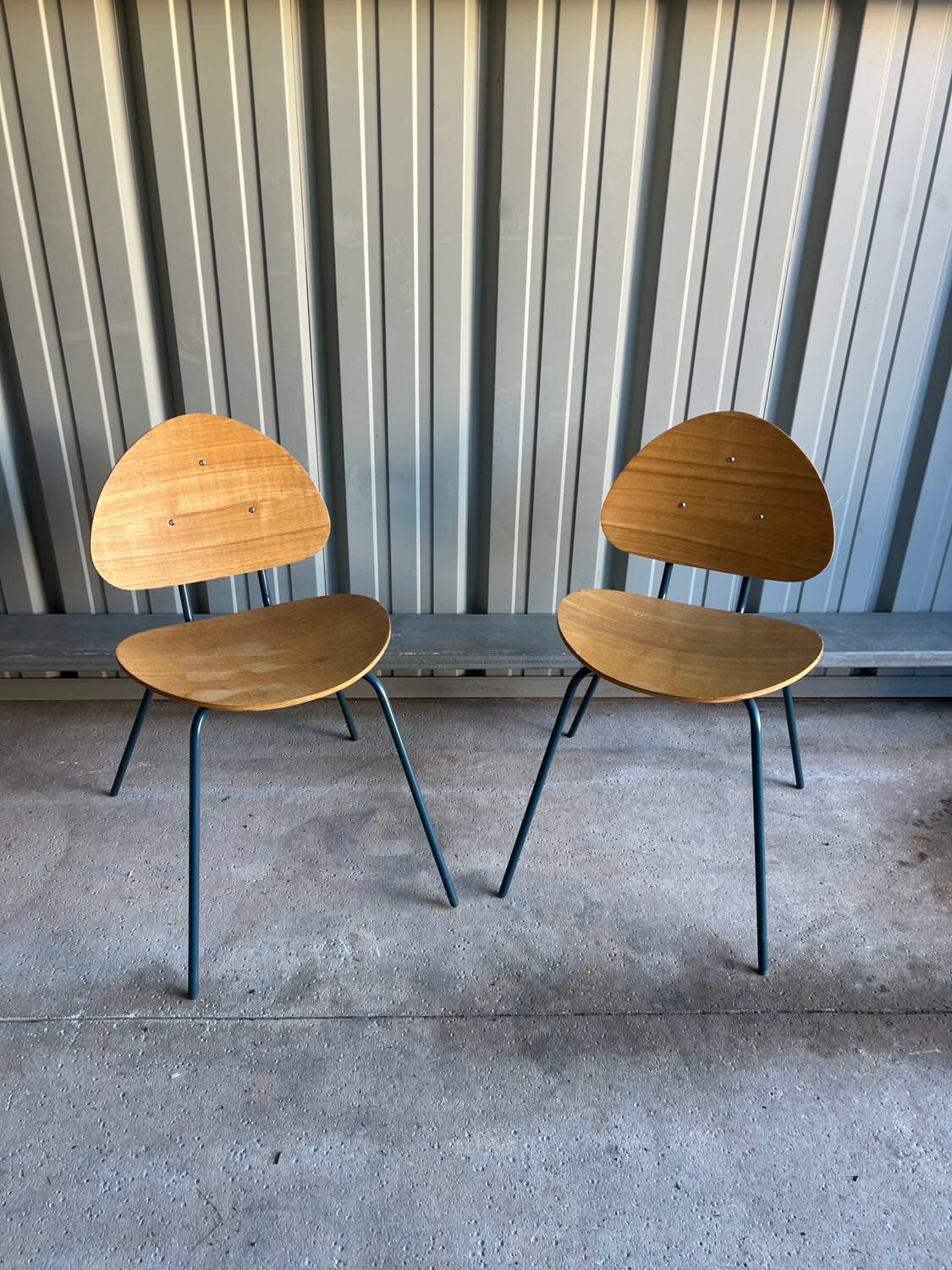 Designer chair pair