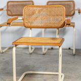 Lot of 3 chairs Marcel Breuer B64