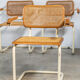 Lot de 3 fauteuils Marcel Breuer B64