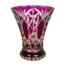 Vase cristal de Saint Louis rouge