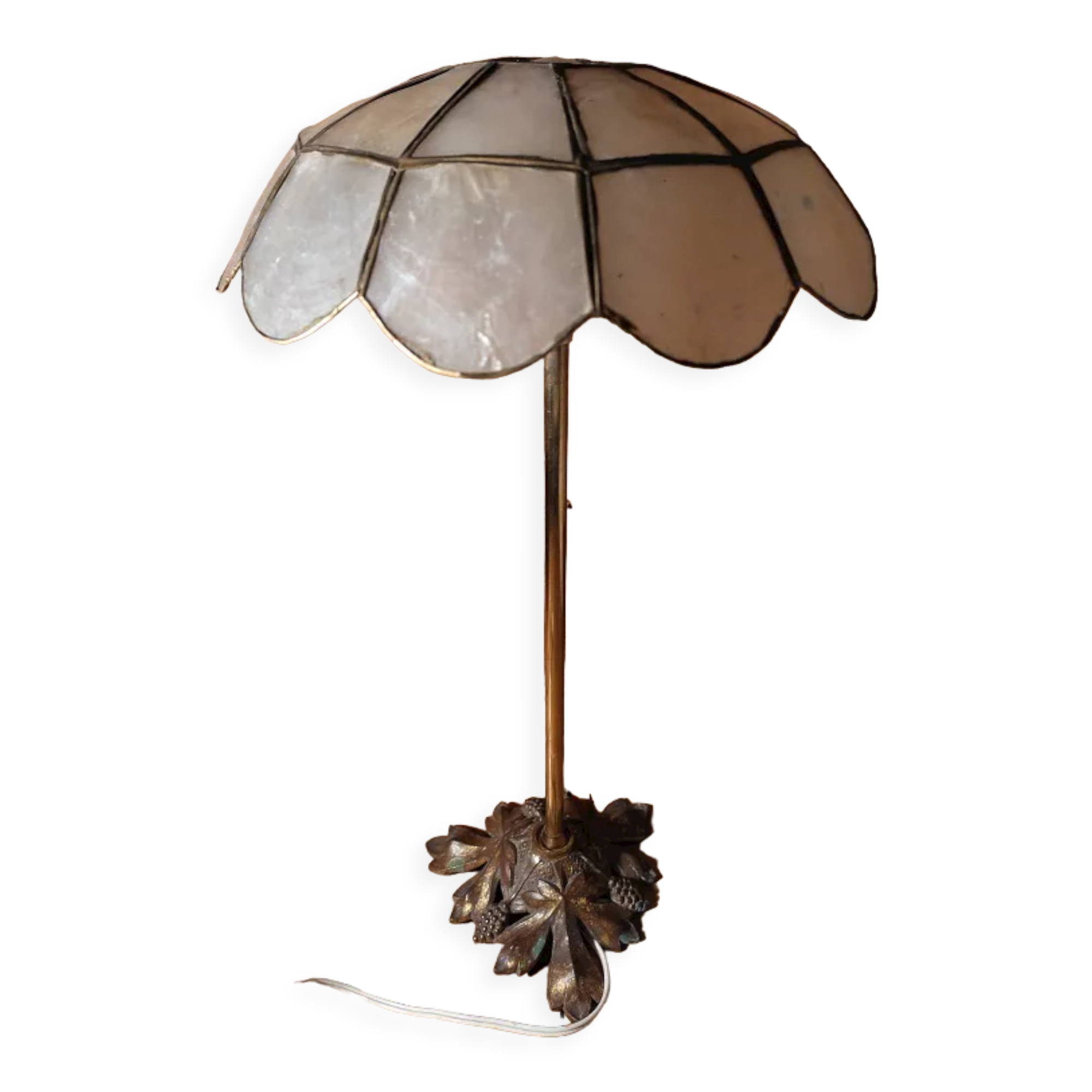 Lamp bronze brass Mother-of-pearl Golden checkerboard brass DP 1122425