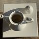 White Bavarian porcelain teapot H27