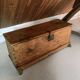 Antique solid wood chest