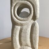 Lamp sculpture owl Albert Tormos