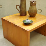 Maison Regain solid pine coffee table 70