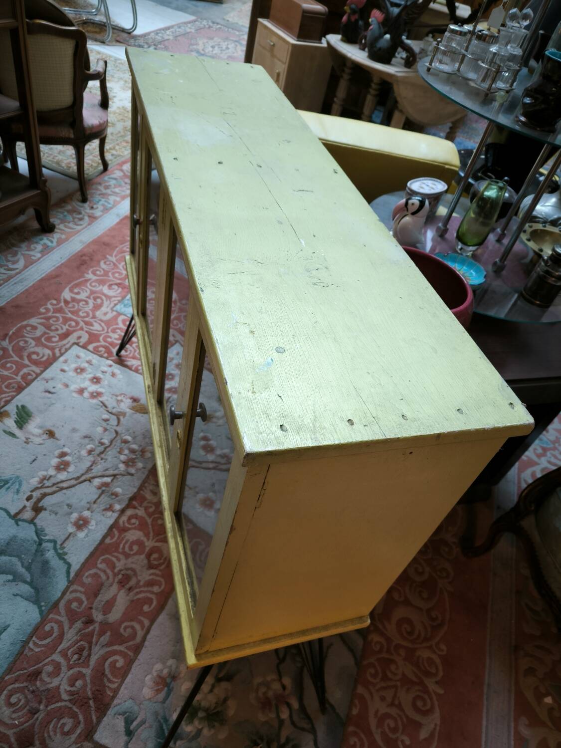 Small glass-fronted suite of rooms circa 1950