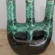Candle holder from Tamegroute Morocco Marrakech vintage ceramic design