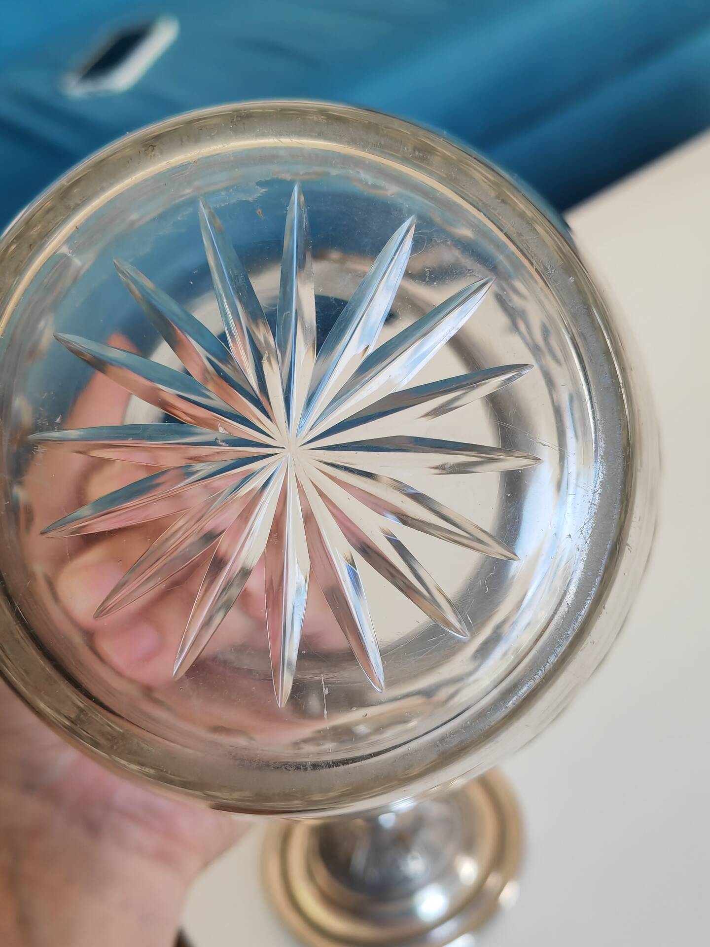 Antique biscuit jar