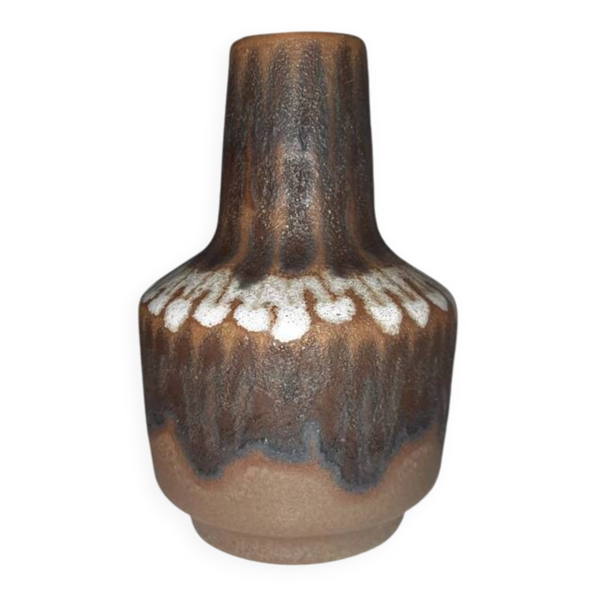Fat Lava Ceramic Pitcher 4073 - Germany 1970s - VEB Haldensleben Vintage