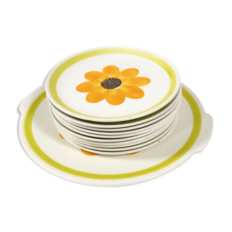 Set 10 plates - 70s
