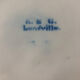 Old plate Keller and Guerin Lunéville 19th