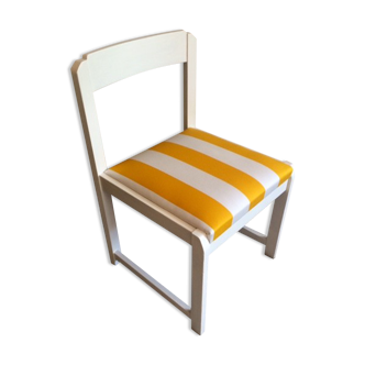 Vintage striped chair