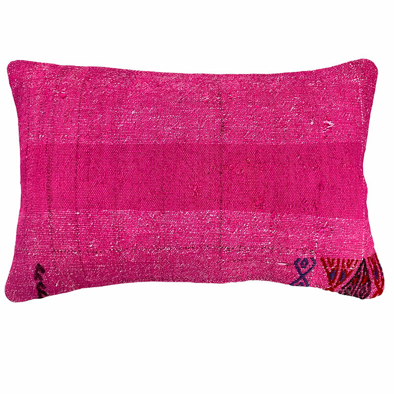 Vintage turkish handmade kilim cushion cover 40x60 cm