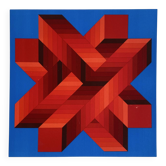 Vasarely signed numbered lithograph