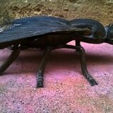 Insecte cendrier en laiton