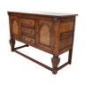 Ancient carved oak buffet
