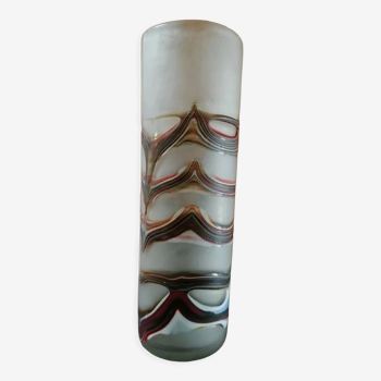 Vase roll glass paste Murano original