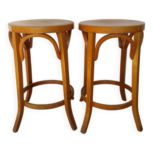 paire de tabourets baumann