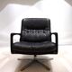 Fauteuil en cuir Eugen Schmidt pour Soloform, 1960