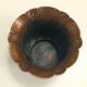 Round Embossed Copper Cachepot / Vase attr. to Egidio Casagrande, Italy