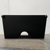 Postmodern Italian metal magazine rack, 1980s