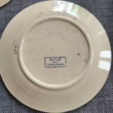 Royat dessert plates Sarreguemines