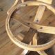 Fauteuil de bureau Americain pivotant en bois Thonet