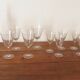 Service verres cristal.