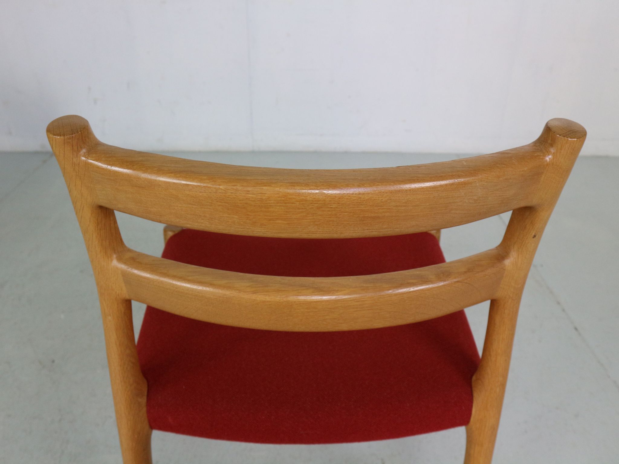 4 chairs model 84 by Niels Otto Moller for Højbjerg, Denmark 1970s