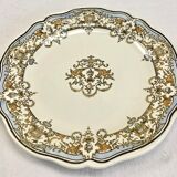 6 dessert plates dessert Gien the children at the press Dionysos 1938/1960