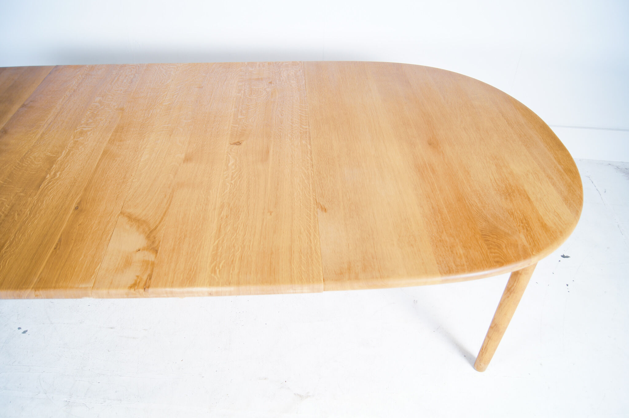 KP Møbler - Kurt Østervig - massive oak extendable dining table