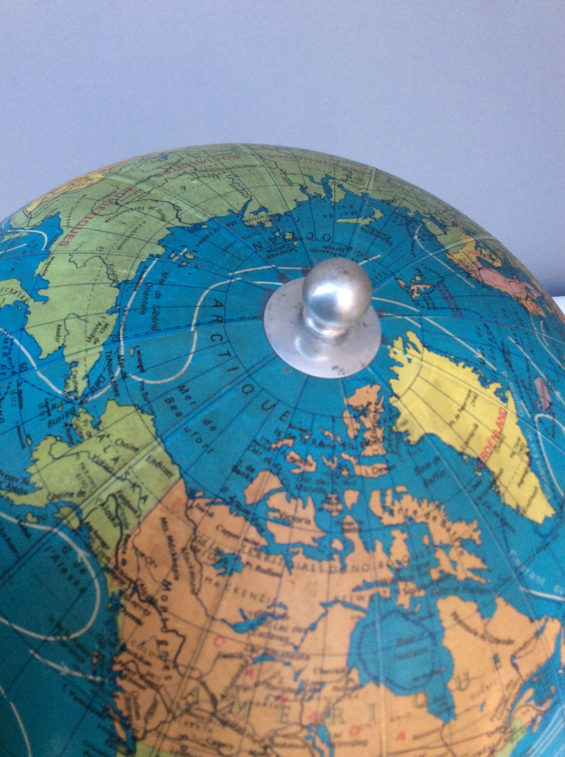 Taride earth globe, 1977