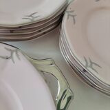 pink porcelain service Hass & Czjzek