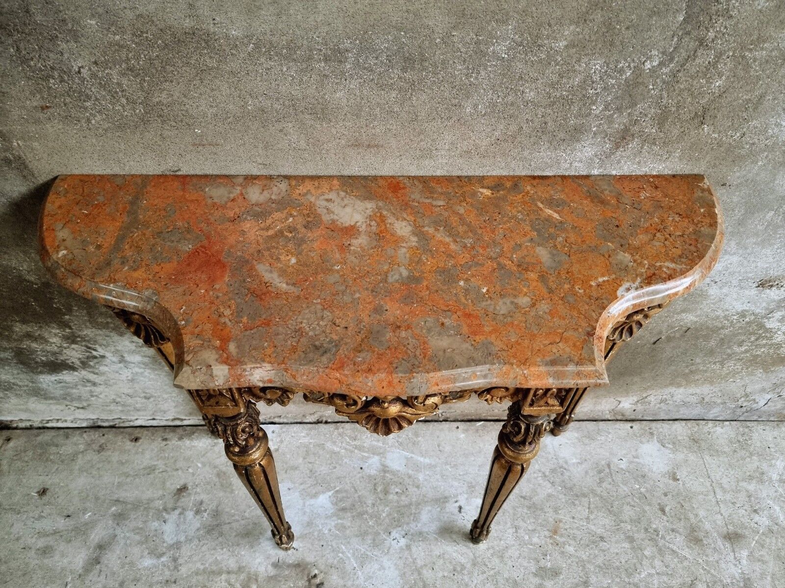 Old console table Louis XV style