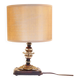 Brass and glass lamp