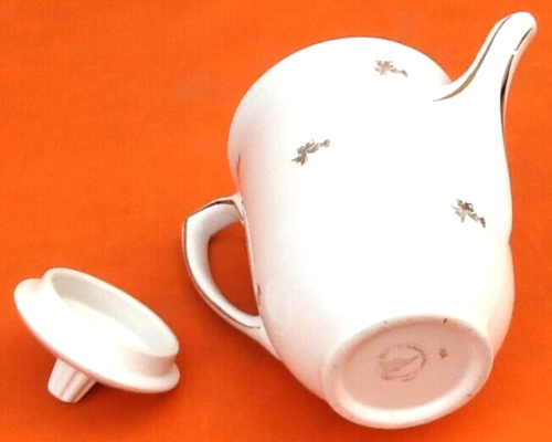 Faience coffee maker L' Amandinoise St Amand-des-eaux,  1950s