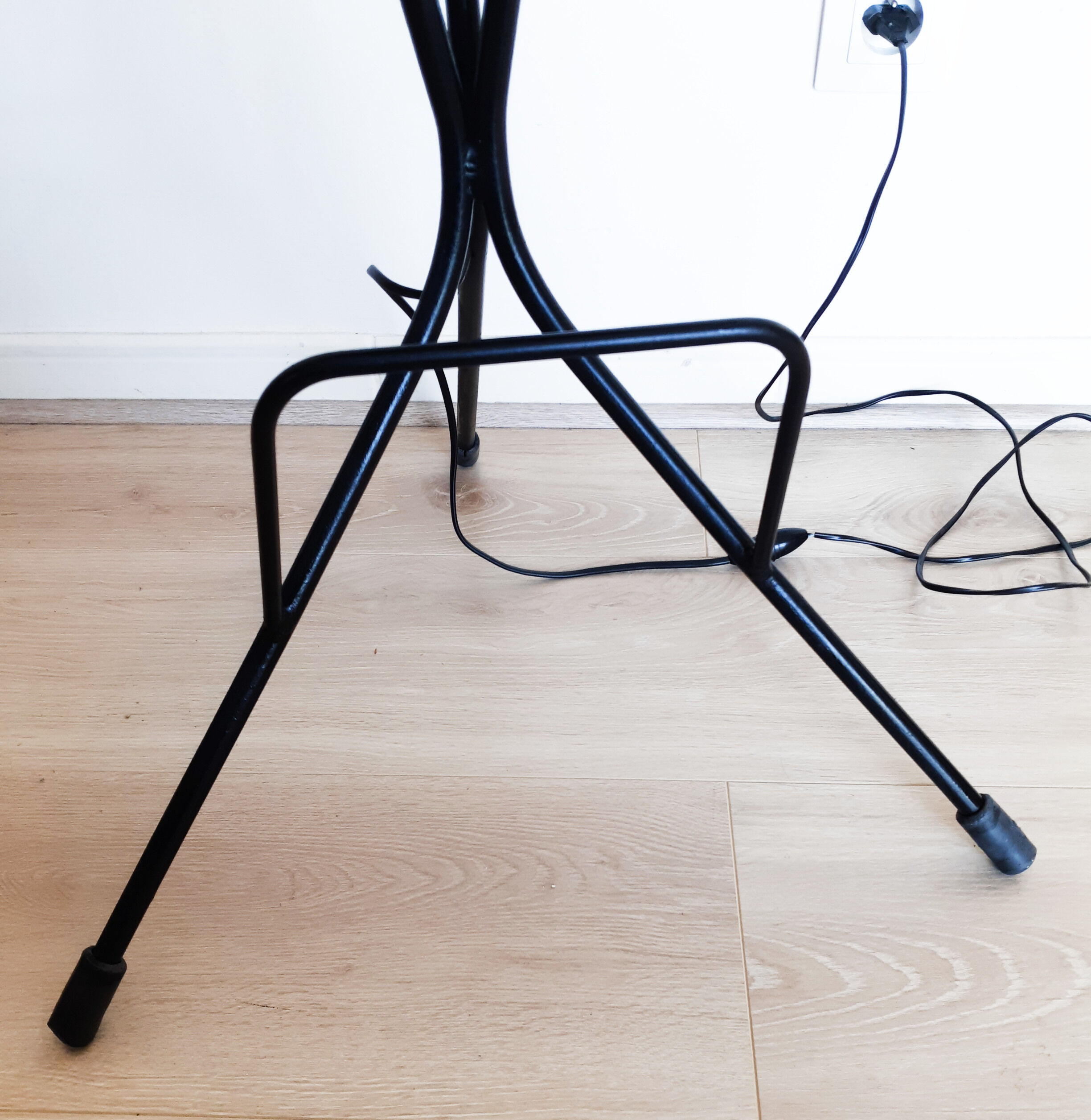 Tripod shelf lamp vintage 50s