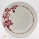6 Pexonne flat plates, Opaque Porcelain Manufacture FF model Avril.