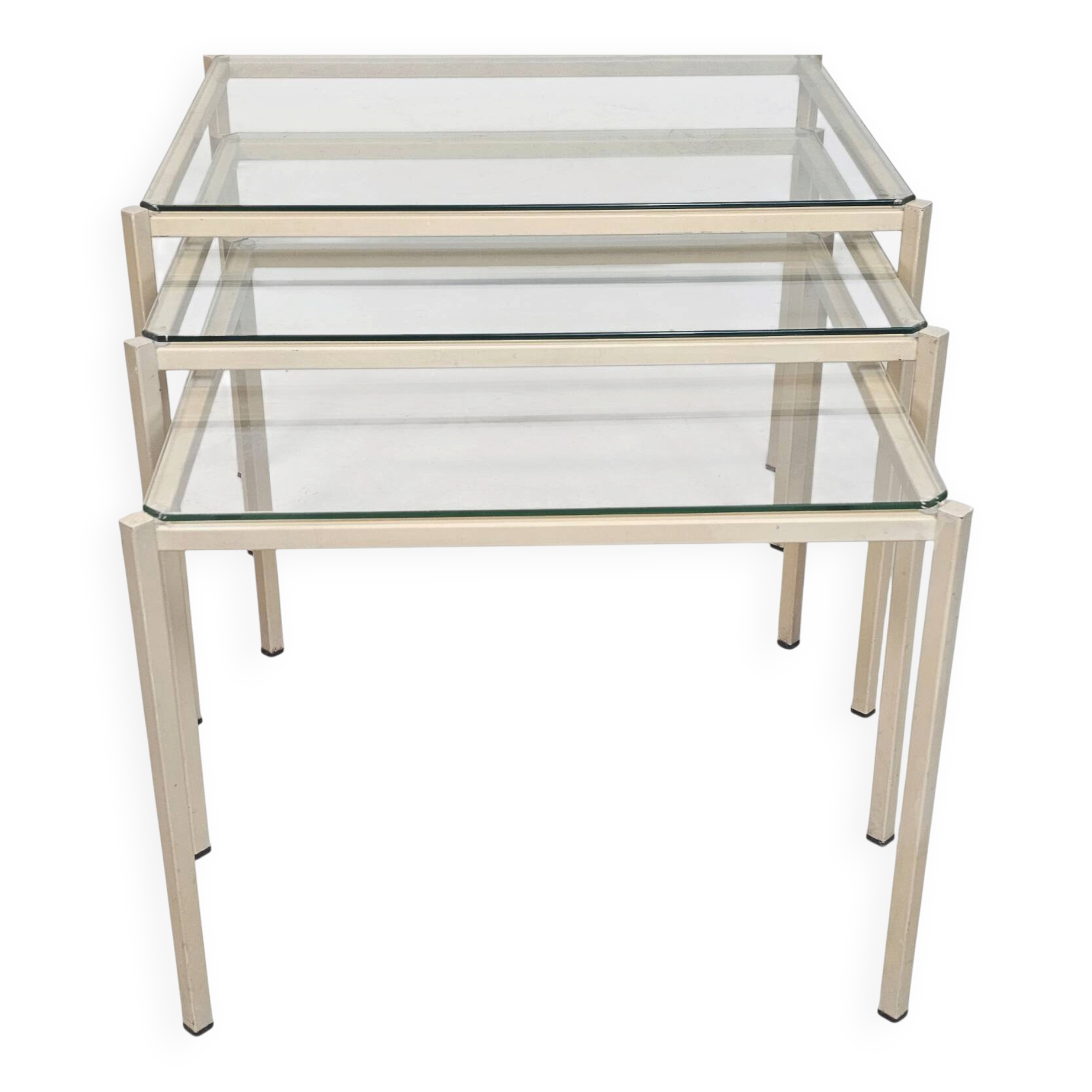 Side tables – mini set – nesting tables – Italian – 1970s