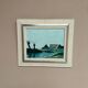 Swedish Oil on Canvas – “Farm by the Lake” by Bengt Hillgrund