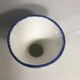 Old QUIMPER HB white & blue France Decoration Vintage ceramic Vase